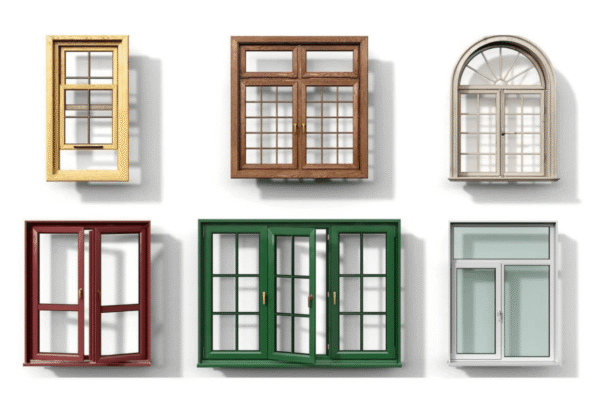 Types of UPVC Doors and Windows Available
